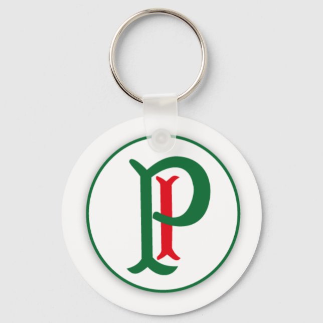 palm tree key keychain (Front)