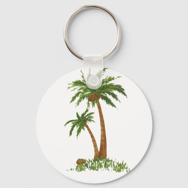 PALM TREE KEYCHAIN (Front)