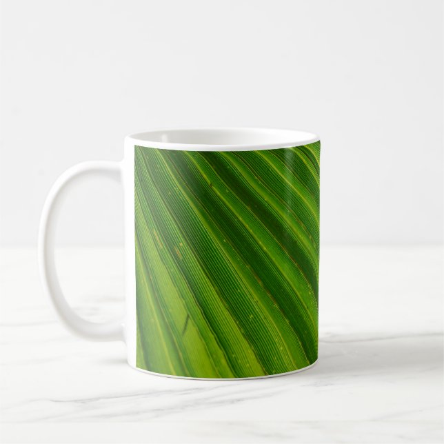 Palm tree leaf james palm trees coffee mug (Left)