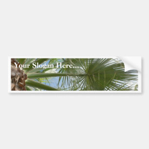 Palm Tree Leaves Bumper Sticker