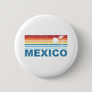 Palm Tree Mexico 2 Inch Round Button