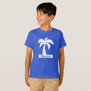 Palm Tree (Mexico Vacation) - Kids' Hanes TAGLESS® T-Shirt