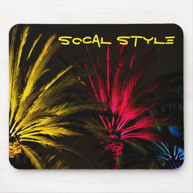 Palm Tree Mouse Pad (Front)