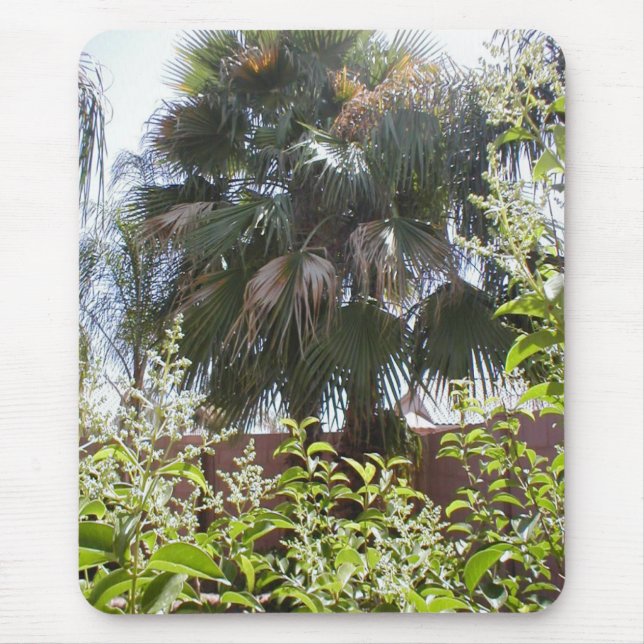 Palm Tree Mouse Pad (Front)