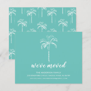 Palm Tree Moving Faire-part moderne