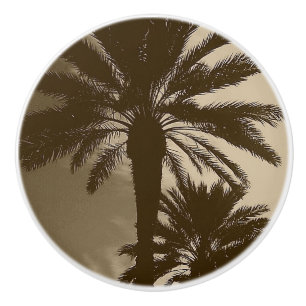 PALM TREE NEUTRAL CABINET KNOB
