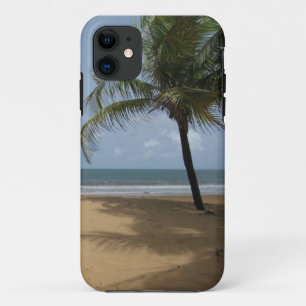Palm Tree on the Beach Photo iPhone 11 Case