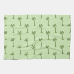 Palm Tree Pattern Kitchen Towel