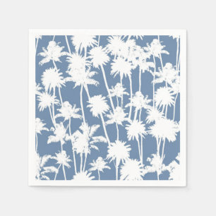 Palm tree pattern napkin