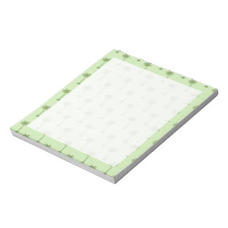 Palm Tree Pattern Notepad