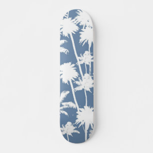 Palm tree pattern skateboard