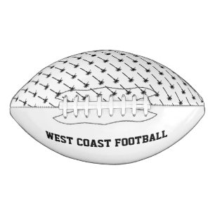 Palm Tree Pattern Sports Team NAME West Coast Football