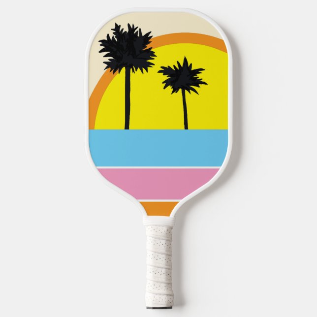 Palm Tree Pickleball  Paddle (Front)