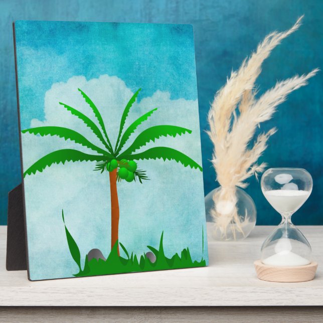 Palm Tree Plaque (Side)