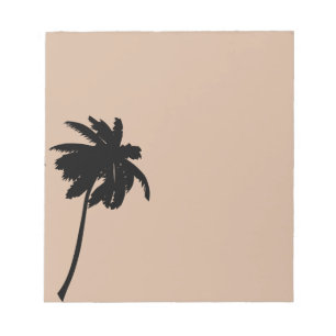 Palm Tree Silhouette Notepad