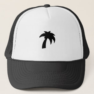 Palm Tree Silhouette Trucker Hat