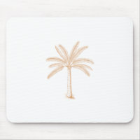 Palm Tree Sketch Tan