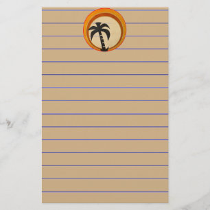 Palm Tree Stationery