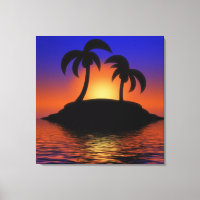 Palm Tree Sunrise