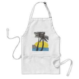 Palm Tree Sunrise Standard Apron