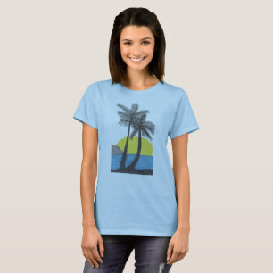 Palm Tree Sunrise Tshirt