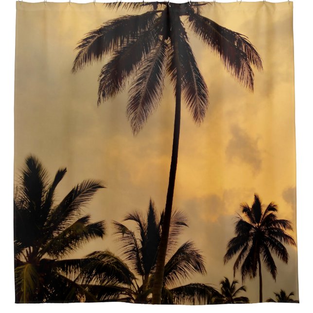 Palm Tree Sunset Ocean Photo 11 (Front)