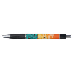 Palm Tree Sunset Pen