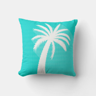 Palm Tree Throw Pillow