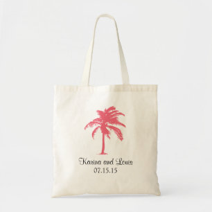 Palm Tree Tropics Wedding Tote Bag