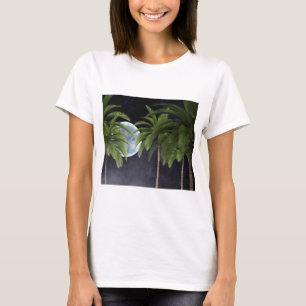 Palm Trees Against the Moon T-Shirt
