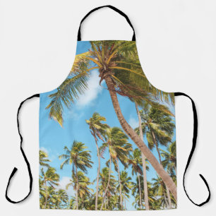 Palm trees apron