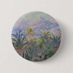 Palm Trees at Bordighera 2 Inch Round Button