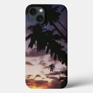 Palm Trees at sea iPhone 13 Case