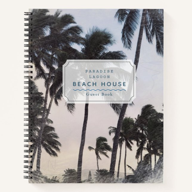 Palm Trees Beach House Location de vacances Livre  (Devant)