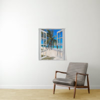 Palm Trees Beach Themed Wall Hanging