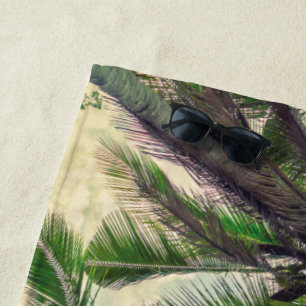 Palm Trees Beach Towel