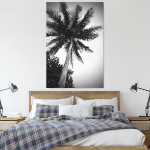 Palm trees canvas print