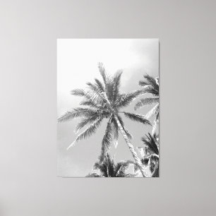 Palm trees canvas print