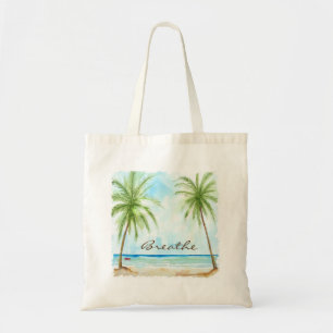 Palm Trees Canvas Tote Bag