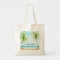 Palm Trees Canvas Tote Bag