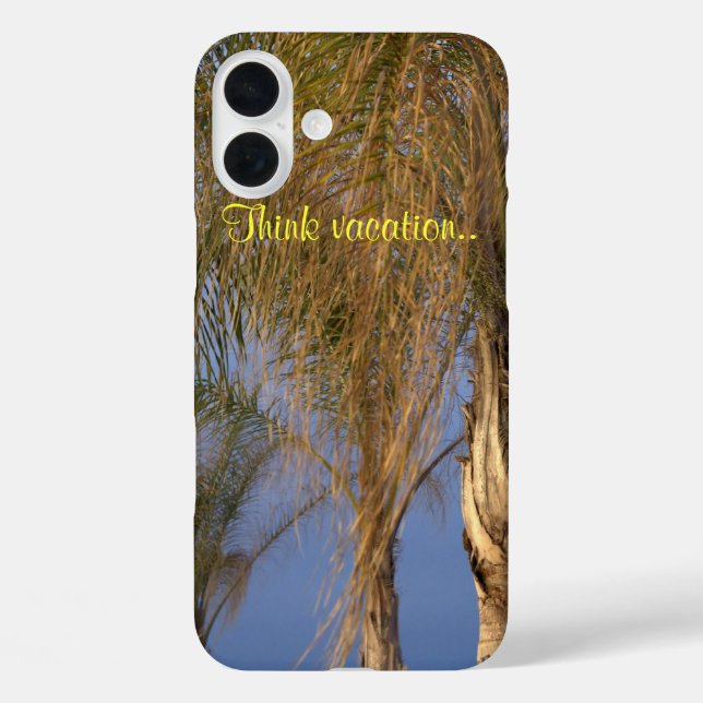 Palm Trees Case-Mate iPhone Case (Back)