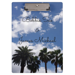 Palm Trees Clipboard