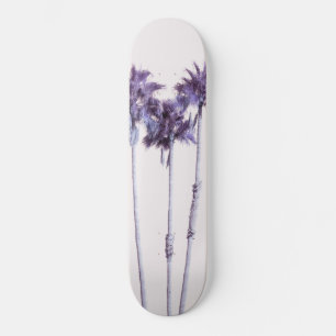 Palm Trees Dream #7 #tropical #wall #decor #art Skateboard