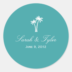 Palm Trees Favour Sticker
