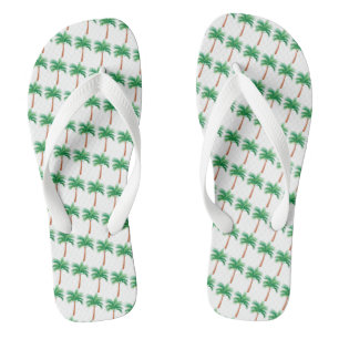 Palm Trees Flip Flops