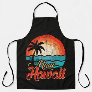 Palm Trees Hawaiian Beach Apron
