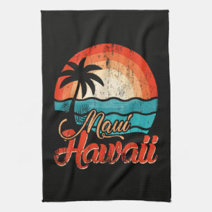 Palm Trees Hawaiian Beach Kitchen Towel