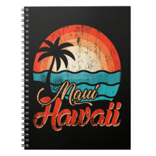 Palm Trees Hawaiian Beach Notebook