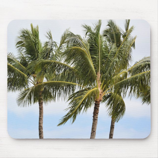 Palm Trees in Kauai Mouse Pad (Front)