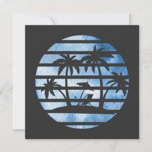 PALM TREES INVITATION